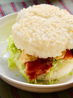 ライスバーガー『鮭タルタル』-レシピのメイン写真