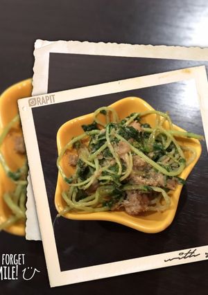 無限豆苗-レシピのメイン写真