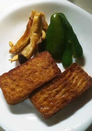 給料日前の厚揚げの照り焼き-レシピのメイン写真