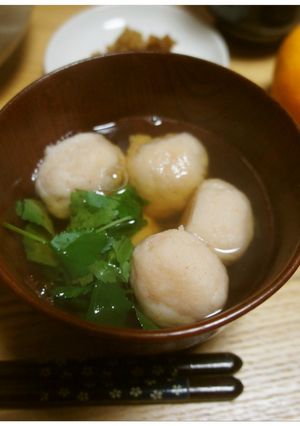 はんぺんしんじょうのお吸い物-レシピのメイン写真