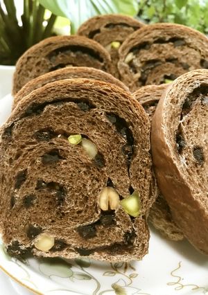 パウンド型で焼くチョコナッツパン-レシピのメイン写真
