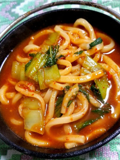 激辛✿チゲ風うどん-レシピのメイン写真