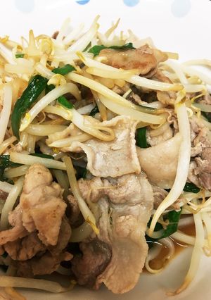 簡単！ポン酢で野菜ミックス肉炒め！-レシピのメイン写真