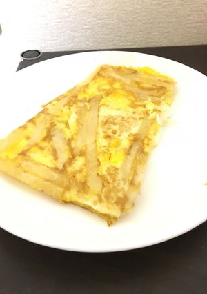 冷凍ポテトのスペイン風オムレツ-レシピのメイン写真