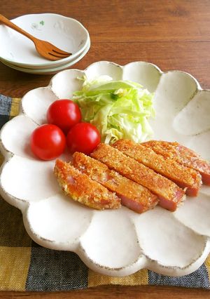 チーズ風味のハムカツ☆お弁当にも♪-レシピのメイン写真