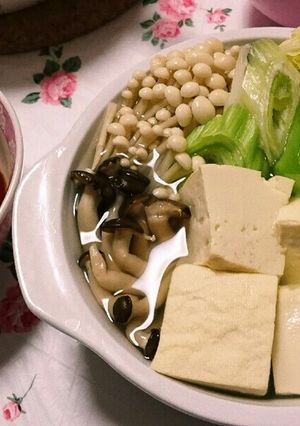 時短簡単あったか鍋？湯豆腐？-レシピのメイン写真