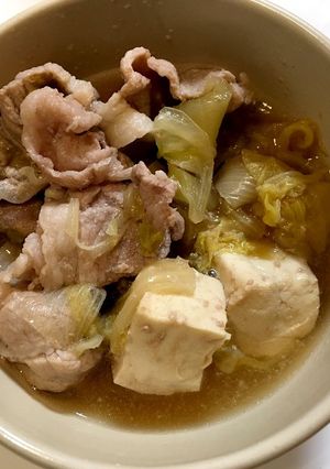 節約*豚こま肉で肉豆腐*-レシピのメイン写真