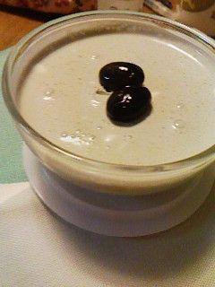 黒豆を煮たら黒糖デザート☆黒豆ムース-レシピのメイン写真