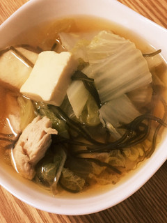 白菜と塩昆布のスープ♡-レシピのメイン写真
