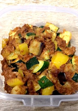 ツナと夏野菜のペストロッソ-レシピのメイン写真