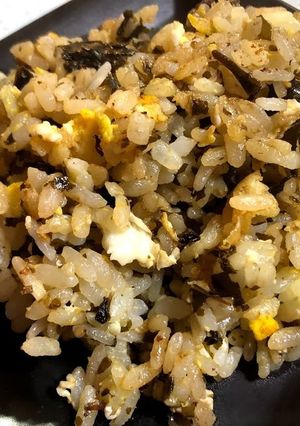 日本茶の佃煮チャーハン-レシピのメイン写真