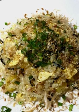 簡単！塩昆布たくあんの和風チャーハン！-レシピのメイン写真