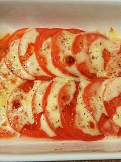 トマトのチーズ焼き-レシピのメイン写真