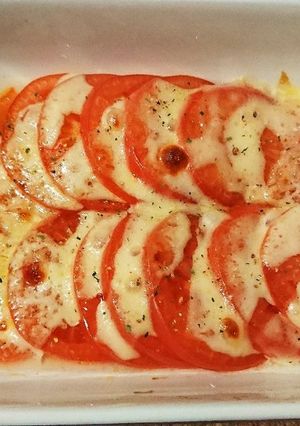 トマトのチーズ焼き-レシピのメイン写真