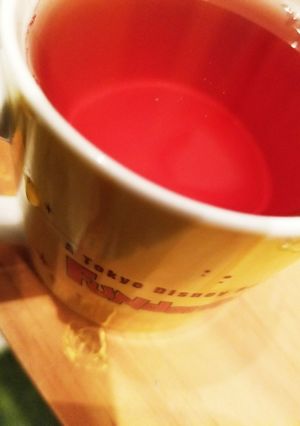 簡単ホットドリンク紅酢ホンチョ緑茶割り-レシピのメイン写真