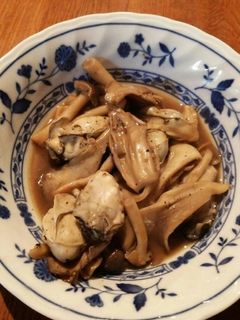 牡蠣とキノコのワイン蒸し-レシピのメイン写真
