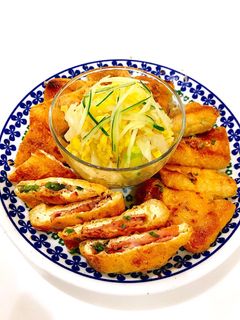 油揚げツナマヨベーコンチーズ焼き-レシピのメイン写真