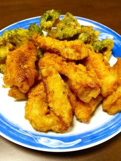 簡単!カレー風味☆鶏天(てんぷら)ブロ天-レシピのメイン写真