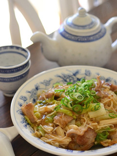 豚バラ白菜のあんかけベジ丼-レシピのメイン写真
