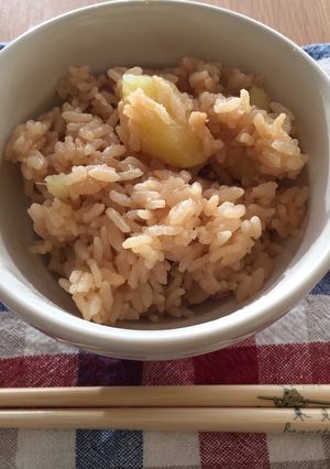 さつまいもの炊き込みご飯-レシピのメイン写真