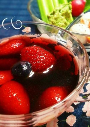 レンジで簡単♪ベリーたちのホットワイン-レシピのメイン写真