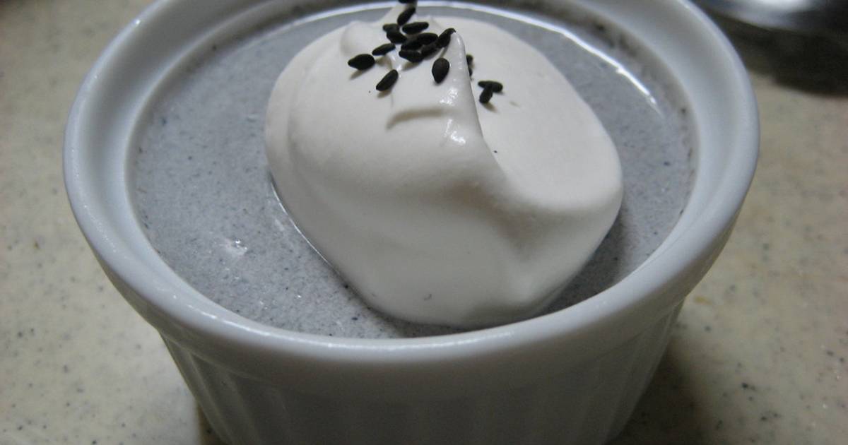 基本からアレンジまで！思わずつくりたくなる「黒ゴマプリン 生クリーム かんてん」のレシピ集 クックパッド 