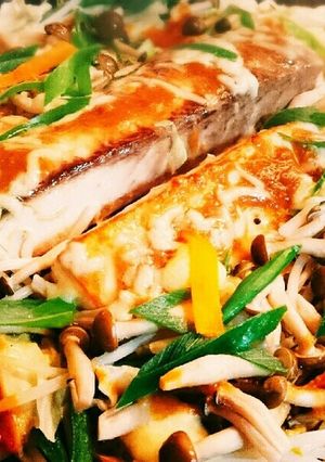 豪快❕チーズちゃんちゃん焼き-レシピのメイン写真