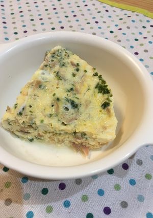 簡単！豆腐と卵のレンチンオムレツ-レシピのメイン写真