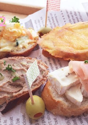 とっても簡単パリパリチーズのブルスケッタ-レシピのメイン写真