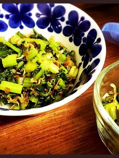 作り置きに☆塩分カットの大根の葉ふりかけ-レシピのメイン写真