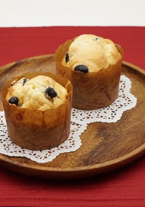 黒豆とクリームチーズのマフィン-レシピのメイン写真