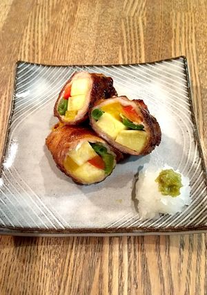 さつまいもとピーマンの肉巻き-レシピのメイン写真