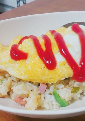 キノコとブロッコリーのオムライス-レシピのメイン写真