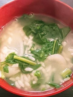 簡単!大根と葉の雑炊☆-レシピのメイン写真
