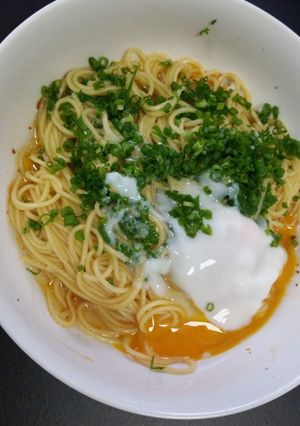 夏残った冷やし中華を変身! 簡単 油そば-レシピのメイン写真