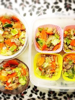 蒸し野菜♡離乳食中期〜、冷凍保存OK-レシピのメイン写真