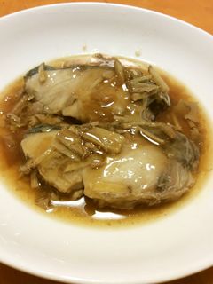 tacook炊飯器でブリのとろとろ生姜煮-レシピのメイン写真