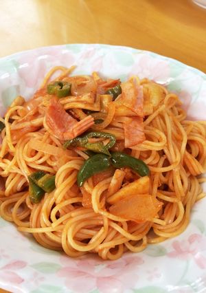 自宅でナポリタンをお腹いっぱい食べよう♬-レシピのメイン写真