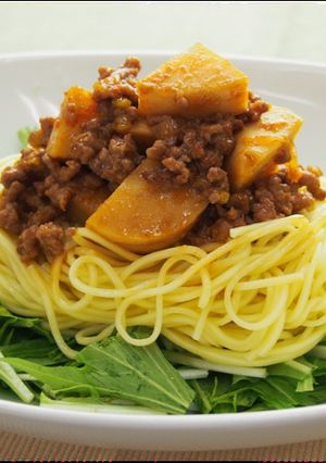 ごろっとたけのこのジャージャー麺-レシピのメイン写真