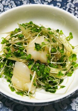 ホタテで酒呑みの為のサラダ-レシピのメイン写真