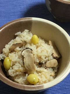 秋の味覚★銀杏入り松茸ご飯-レシピのメイン写真