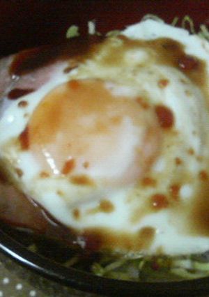 ランチにいかが？◎目玉焼き丼◎-レシピのメイン写真
