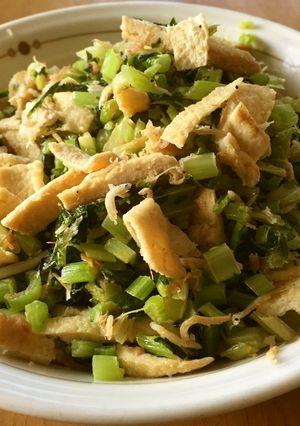 カブの葉の炒め物-レシピのメイン写真
