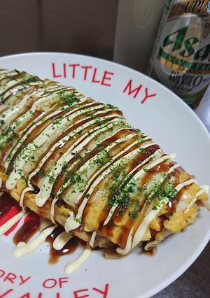 もやしでかさ増し♪とんぺい焼き-レシピのメイン写真