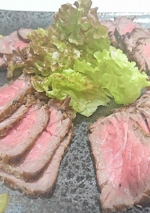 フライパンで作る簡単ローストビーフ-レシピのメイン写真