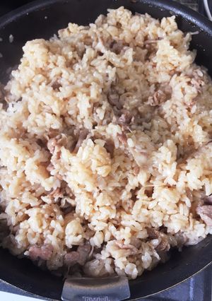 フライパンだけで出来る炊き込みご飯-レシピのメイン写真