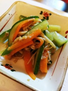 きゅうりとにんじんのツナ炒め-レシピのメイン写真