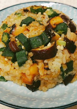 デトックス素材沢山♪ダイエットチャーハン-レシピのメイン写真