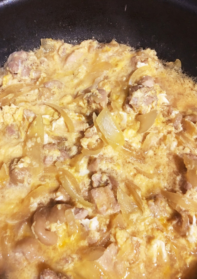 パパッと簡単 親子丼 ☆めんつゆ仕上げ-レシピのメイン写真