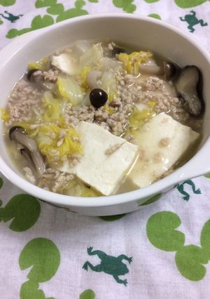 豆腐と鶏と白菜トロり炒め！-レシピのメイン写真
